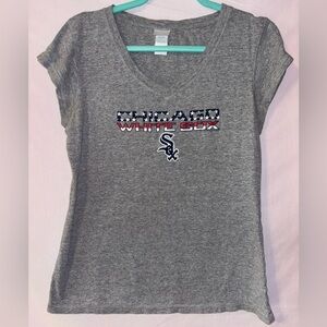 Chicago White Sox Women's Gray Short Sleeve Tee